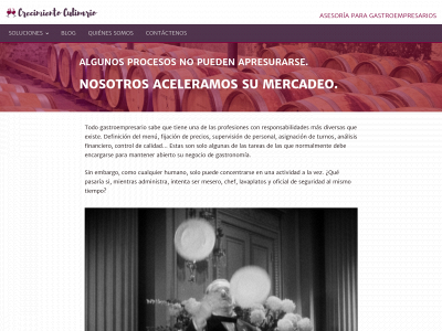 crecimientoculinario.com snapshot