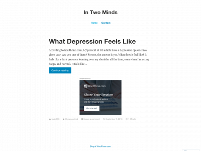 in-two-minds.com snapshot