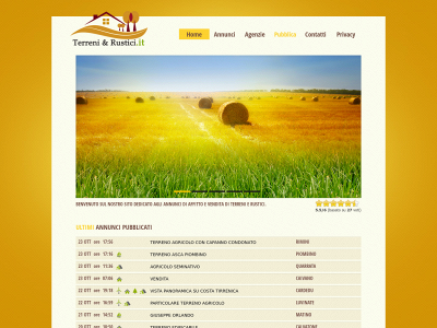 terrenierustici.it snapshot