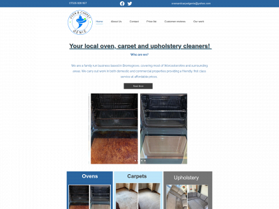 ovenandcarpetgenie.co.uk snapshot
