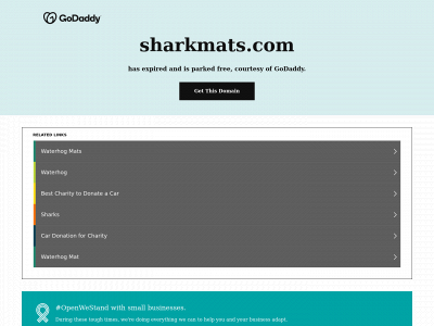 sharkmats.com snapshot