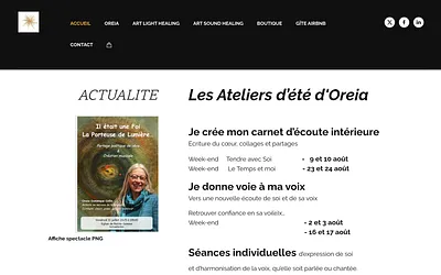 laporteusedelumiere.be snapshot