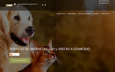 veterinariaquiros.es snapshot