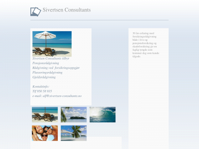 sivertsen-consultants.no snapshot