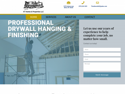 kthomesandpropertiesllc.com snapshot