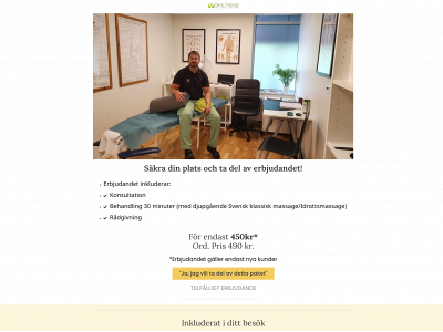 niklasmassage.nu snapshot