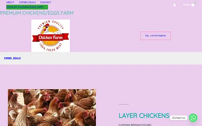 chickenforsale.co.za snapshot
