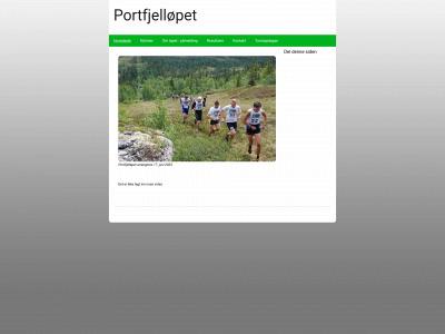 portfjellopet.com snapshot