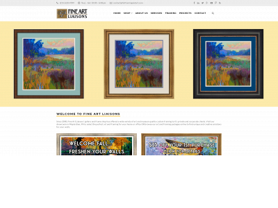 falframingandart.com snapshot