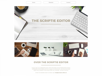 scriptie-editor.nl snapshot