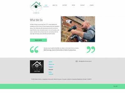 safe-at-home.org.uk snapshot