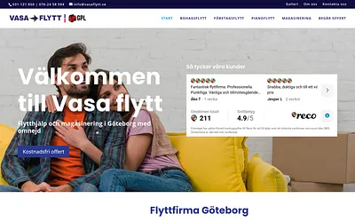 vasaflytt.se snapshot