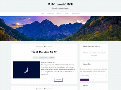 amillennialmd.com snapshot