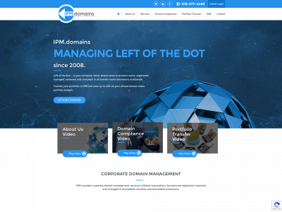 ipm.domains snapshot