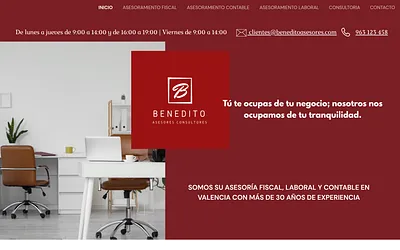 beneditoasesores.com snapshot