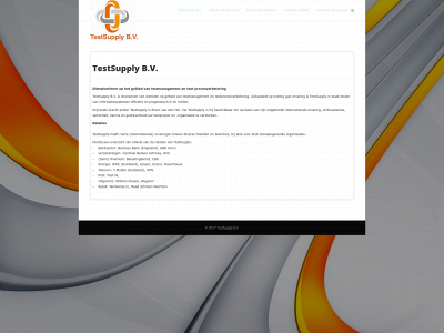 testsupply.nl snapshot