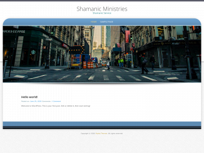 shamanicministries.net snapshot