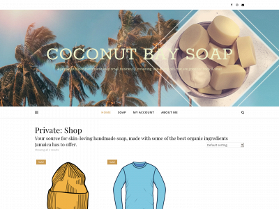 coconutbaysoap.com snapshot