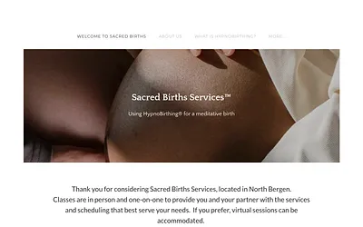 www.sacredbirthsservices.com snapshot