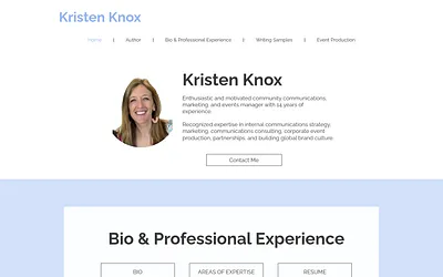 kristenknox.com snapshot