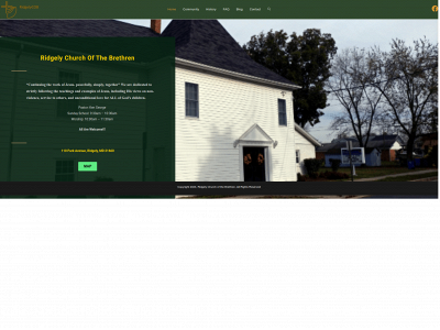 ridgelybrethren.com snapshot