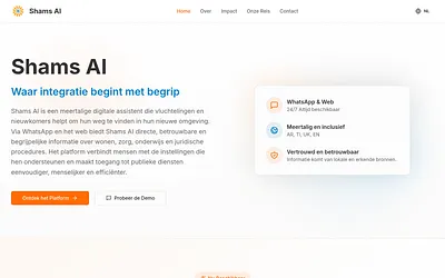 shams-ai.nl snapshot
