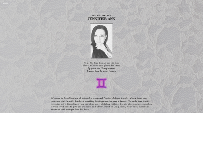 www.jennifer-ann.net snapshot
