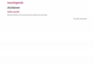 neonlegends.nl snapshot
