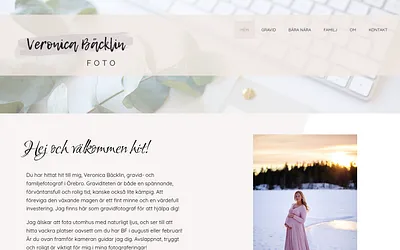 veronicabacklin.se snapshot