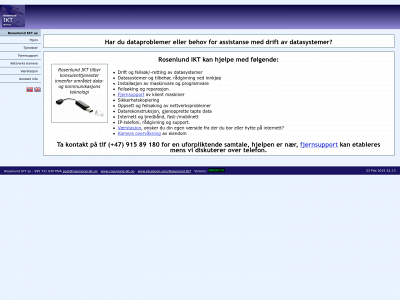 rosenlund-ikt.no snapshot