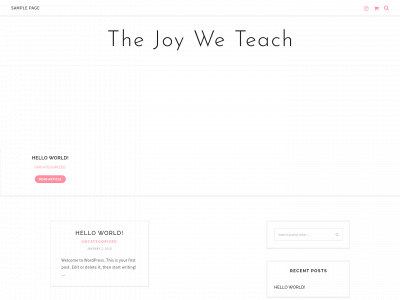 thejoyweteach.com snapshot
