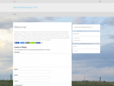 danadohertyclay.com snapshot