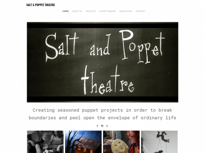 www.saltandpoppettheatre.com snapshot