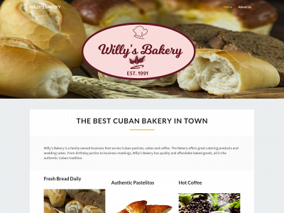 willyscubanbakery.com snapshot