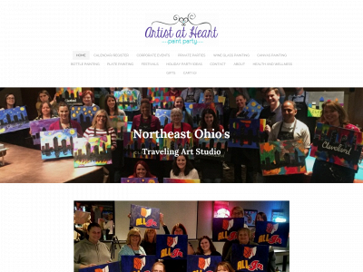 www.artistatheart.org snapshot