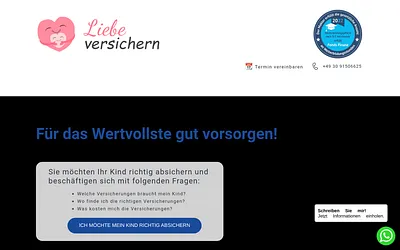 liebe-versichern.de snapshot