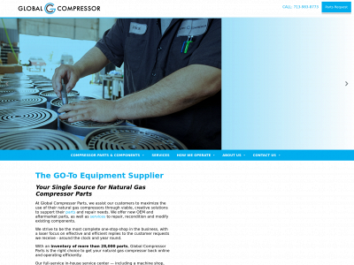 globalcompressorparts.com snapshot