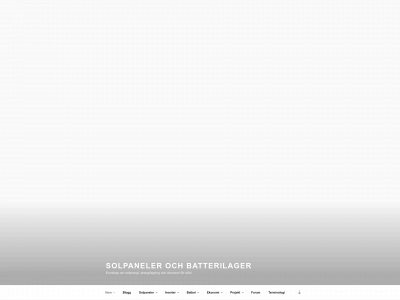 solpanelerochbatterilager.se snapshot