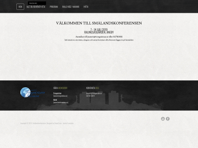 smalandskonferensen.se snapshot