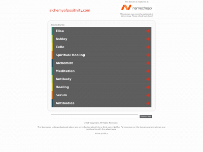 alchemyofpositivity.com snapshot