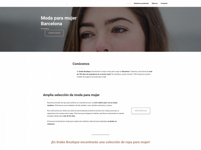 www.drakeboutique.es snapshot