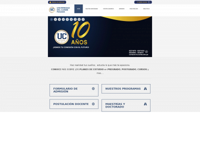 ucaribe.edu.pa snapshot