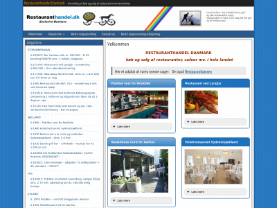 restauranthandel.dk snapshot