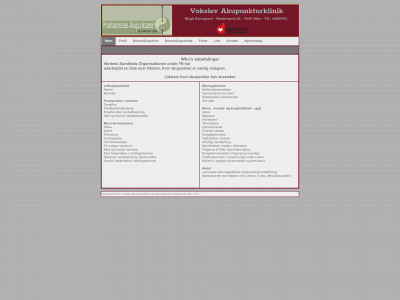 vokslevakupunkturklinik.dk snapshot