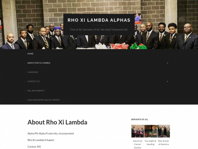 rhoxilambdaalphas.org snapshot