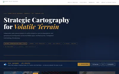 levantpolicyresearch.com snapshot