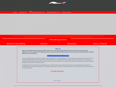 millershomeimprovements.com snapshot