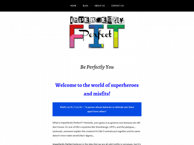 imperfectlyperfectfit.com snapshot
