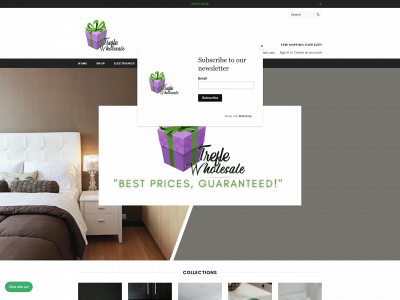 treflewholesale.com snapshot