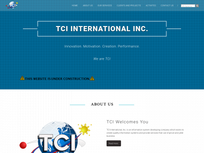 tciinternationalinc.com snapshot